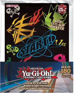 Yugioh Binder - Gold Pride Photo Finish